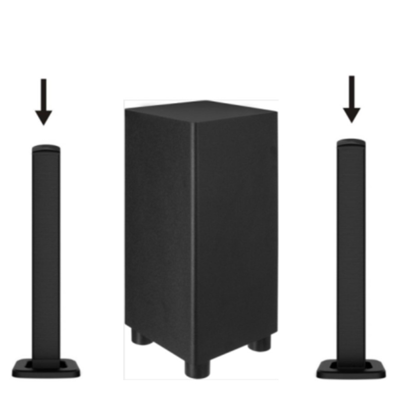 FB - sb313sw 2.1ch removable Bluetooth Sound bar + Tower Speaker 2in1 with External Wireless subwoofer